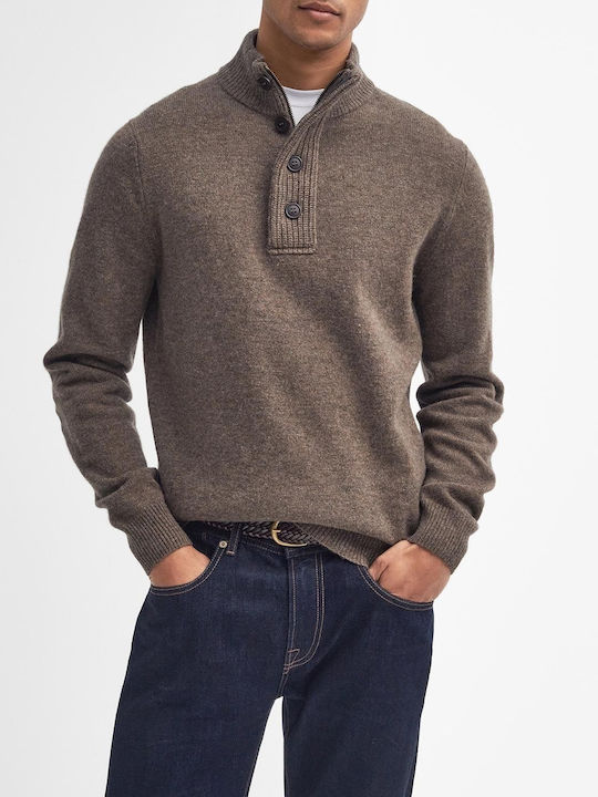 Barbour Sweater Dark Stone