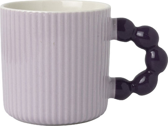 Tasse aus Porzellan Lila 1Stück 8717823840998