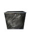 GTMED Metallisch Box Holzlagerung 46x40x37cm Bronze