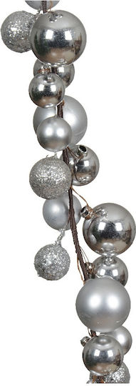 Kaemingk Christmas Garland Silver 180x6cm 1pc