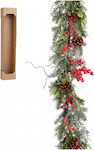 Ecobags Christmas Garland Red 180x15cm 1pc