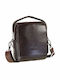 Leather Men's Bag Shoulder / Crossbody Brown