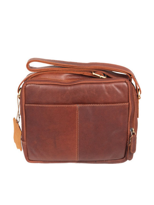 Leather Men's Bag Shoulder / Crossbody Brown