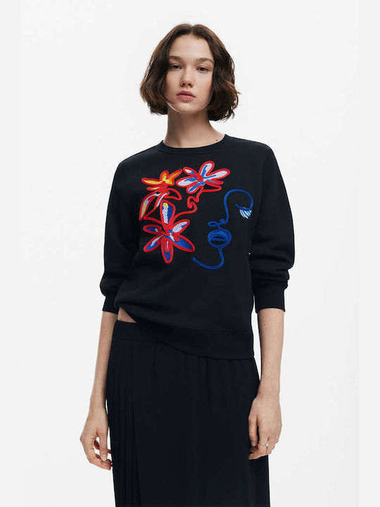 Desigual Women's Sweatshirt Black