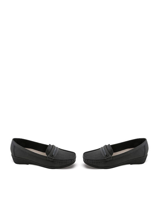 Women's Moccasins in Black Color
