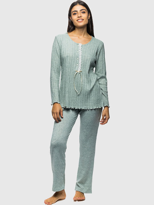 Koyote Winter Damen Pyjama-Set Pink
