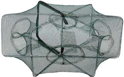 Foldable Fish Trap with 6 Entries