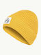 Beanie Unisex Beanie Knitted in Yellow color