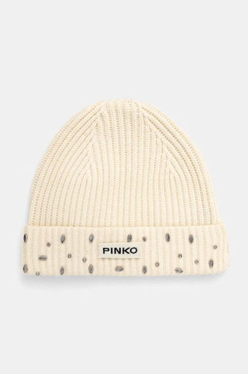 Serengeti Beanie Unisex Σκούφος Πλεκτός σε Μπεζ χρώμα