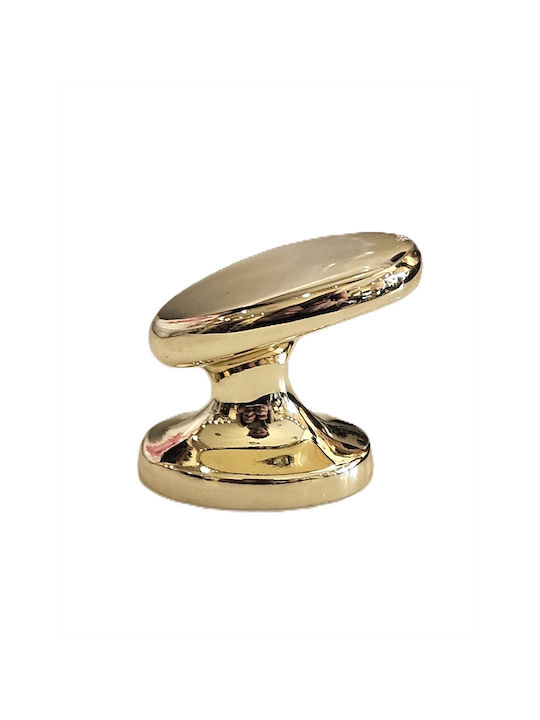 La Belle Maison Knob Furniture made of Zamak Gold Δ9322 1pcs