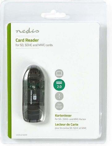 Nedis Crdru2100bk Card Reader