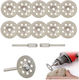 Set Nail Drill Ceramic Bit with Pododisc Head