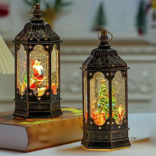 Weihnachtliche Schneekugel Beleuchtet 1Stück