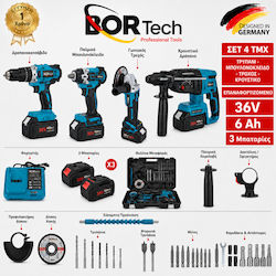 Homeone Bortech CT4 Akkubetriebene Werkzeugsets Homeone Bortech CT4 Akkubetriebene Werkzeugsets