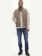 Sleeveless Jacket Light Brown