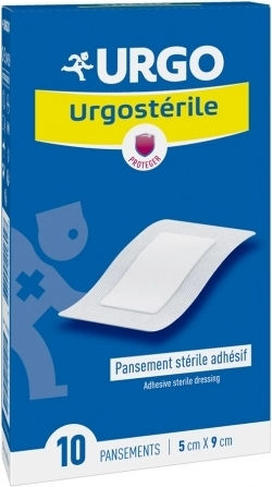 Sterile Adhesive Wound Dressings 5cm X 9cm 10 Pack