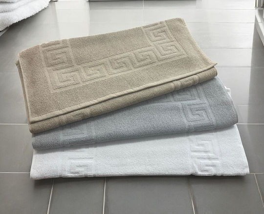 Linea Home Хотелски Бански Мат Бял 55x75см.