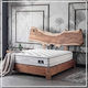 Como felt & wadding producers Aloe Vera Double Face Single Anatomic Saltea Față-verso 90x200x30cm cu Aloe Vera