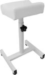 Wheeled Footstool White WE012-WHITE