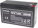 V-TAC Μπαταρία UPS με Χωρητικότητα 7Ah και Τάση 12V 23451 1τμχ