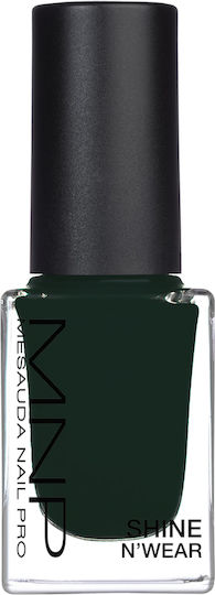 Mesauda Milano Shine N’wear Glossy Βερνίκι Νυχιών Μακράς Διαρκείας 264 Evergreen 10ml