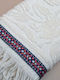 White Fabric Πετσέτα Χεριών Gemini 40x80εκ. Λευκή Βάρους 500gr/m²