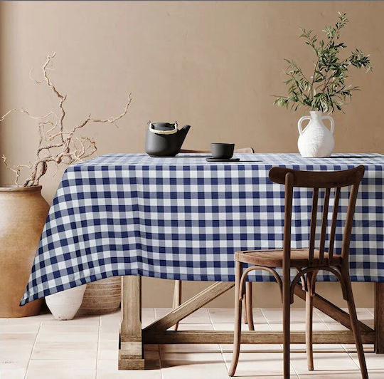Flamingo Tischtuch 5467 Blue 140x140cm