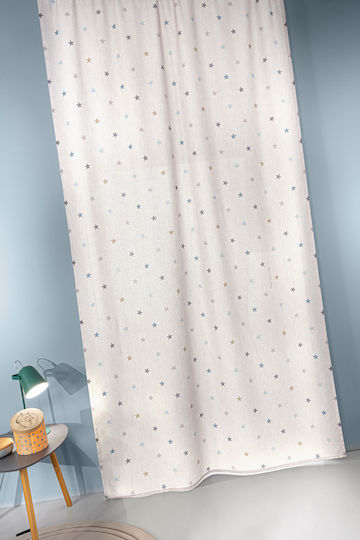 Guy Laroche Kids Rod Pocket Blackout Curtain Beige 1152030224000 145x270cm