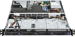 Asrock Rack 1U Server AM5 B650 4x DDR5 ECC 4x SATA 3,5HS M.2 PCIe4 X16 2x 10Gb + 2x 1Gb LAN 2x 450W IPMI