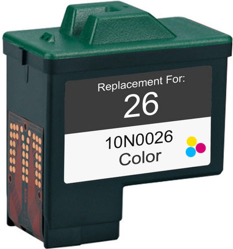Съвместима мастиленоструйна касета Lexmark 10N0026A/010NX227 Множество (цвят) 1бр