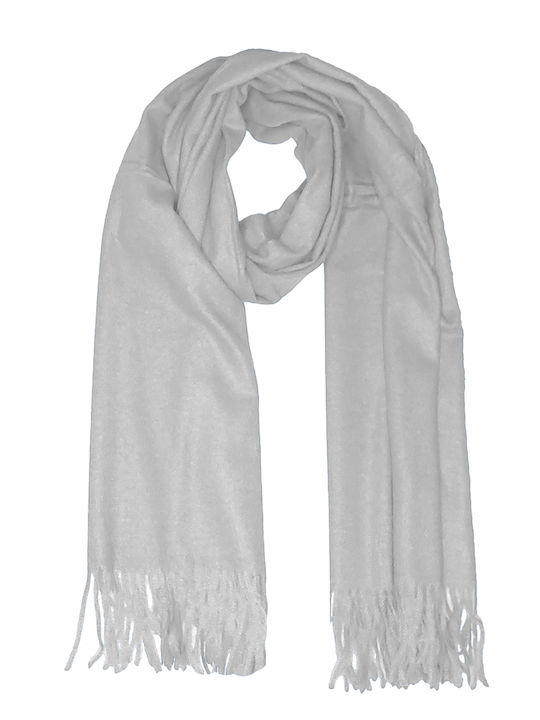 Fashion Vibes Women's Wool Scarf Gray