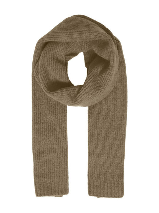 ICHI Women's Wool Scarf Brown