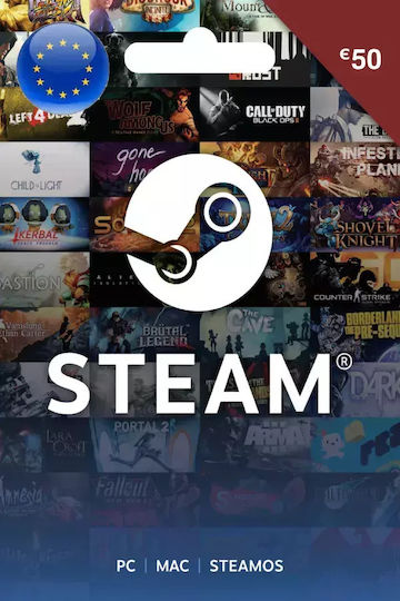 Steam Prepaid Card 50€ for PC