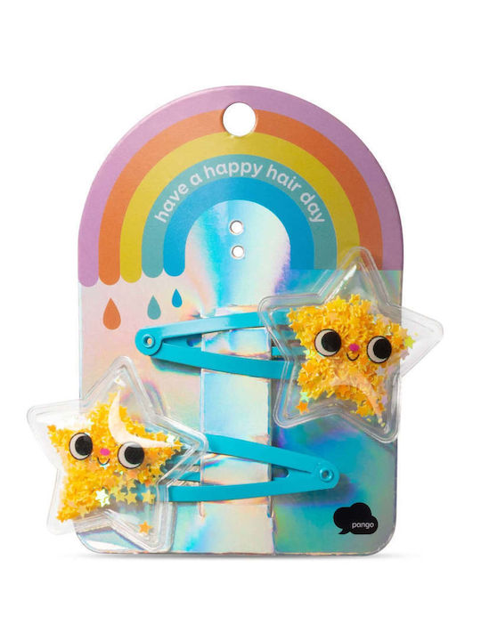 Cremlis Yolo Kids Hair Clips Set with Star Hair Clips 2 Pieces