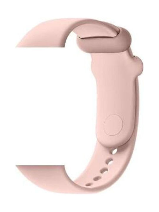 Devia Sport Λουράκι Σιλικόνης Ροζ (Xiaomi Mi Band 8 Pro/ Redmi Watch 4)