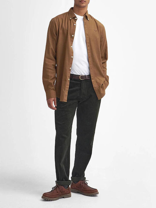 Barbour Pantaloni Verde Închis