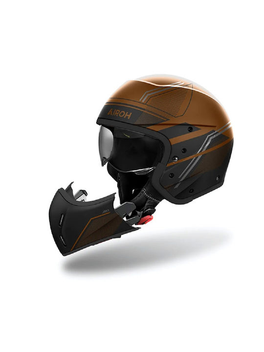 Airoh J 110 Slim Bronze Matt Motorradhelm Modular ECE 22.06 1070gr