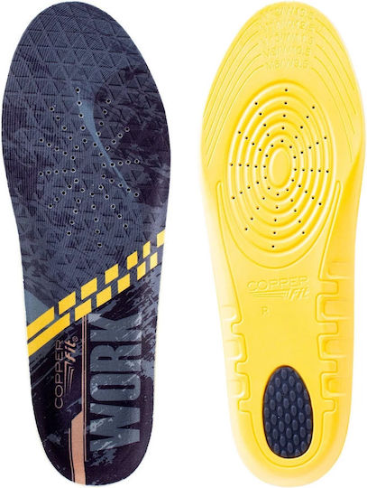 Copper Fit Anatomic Work Shoe Insoles 2 Pieces