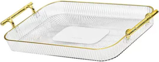 Διακοσμητικός Δίσκος Glas Rechteckig 32x21.5cm 1Stück