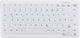 Cherry Ak-c4110 Protective Keyboard White