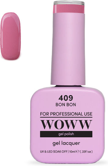 Woww Gel Lac UV & LED Soak Off Bon Bon 409 10ml