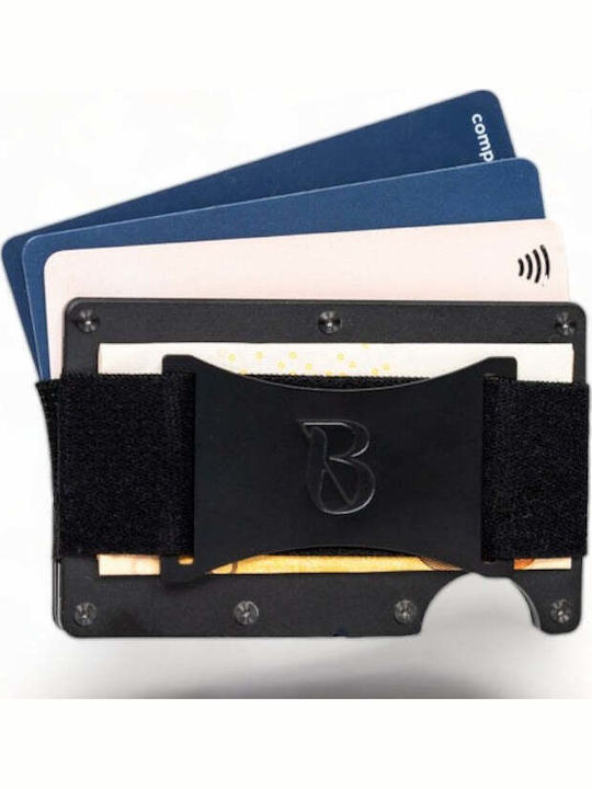 Money Clip με RFID Μαύρο