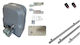 Set Motor Ușă de Garaj Glisantă Doorado Slg600-kit230 2 Telecomenzi 3 Metri Raft