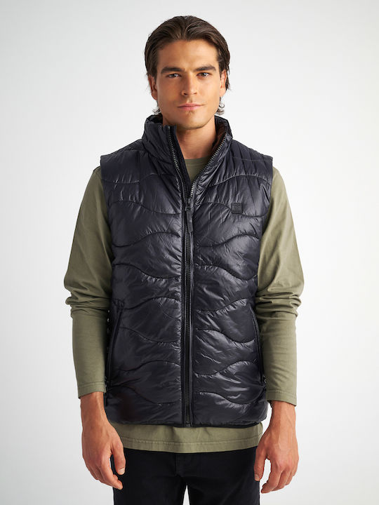 Staff Marc Ärmellos Jacke Puffer Black