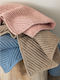 Palamaiki Badematte Baumwolle Rechteckig Lewis Pink 50x80cm