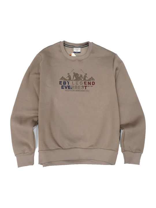 Everbest Men's Sweatshirt Mocha