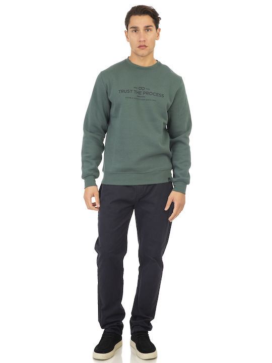 Double Sweatshirt Fleece Green