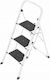 Hailo Step Ladder Iron 3 Steps