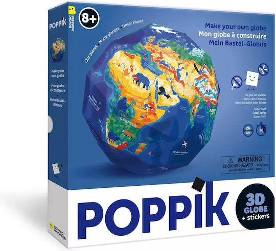 3D Sphere Stickers Our Planet