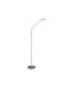 Trio Lighting Moreno LED Φωτιστικό Δαπέδου Υ160.5xΜ51εκ. με Ρυθμιζόμενο Λευκό Φως 300lm Ασημί